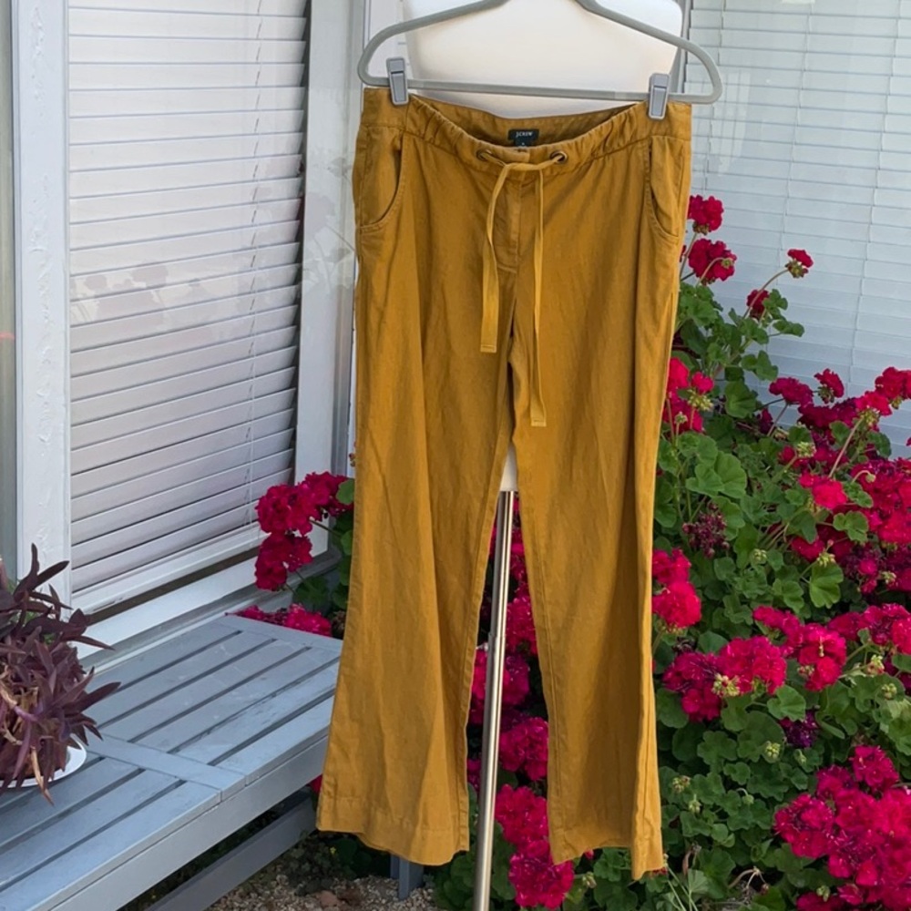 J. Crew Mustard City Fit Pants